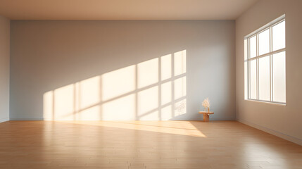 Obraz premium Undecorated Wall, made with generative AI