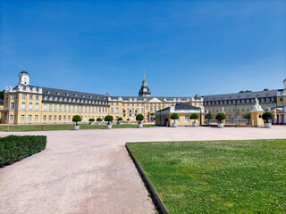Castle Karlsruhe, Germany - 618917951