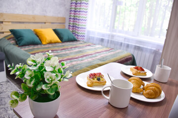 breakfast in bed