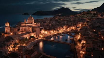 Fototapeta na wymiar amazing photo of Sicily Italy highly detailed