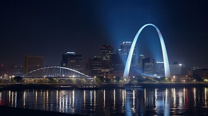 Fototapeta na wymiar amazing photo of St. Louis highly detailed