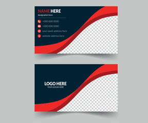 Modern and simple business card design