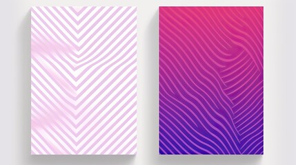 Minimal geometric background Dynamic shapes composition set of background with stripes
