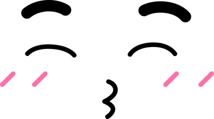 Face Kiss Happy Close Eye