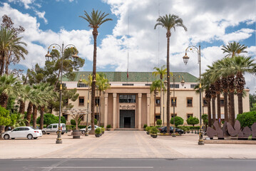 The city hall of Marrakech, Morocco