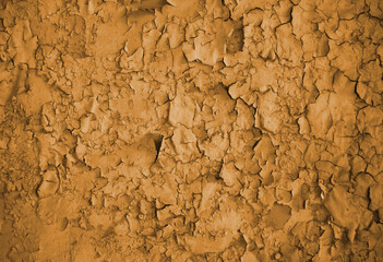 Old Peeling Oil Paint On The Wall - texture, background - 