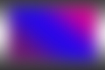 Abstract blurred gradient background. blue and purple magenta color banner template. Diagonal modern pattern in rainbow colors, space for text, degrading fragment and a smooth shape of frame - obrazy, fototapety, plakaty