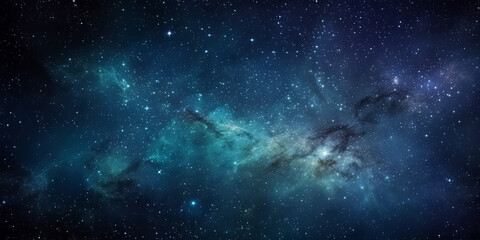 Obraz na płótnie Canvas Night Photography with Stars and Nebula
