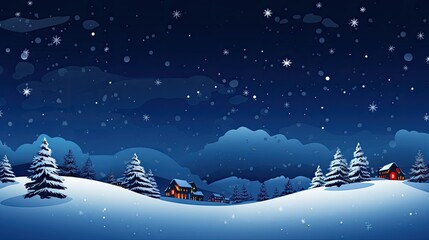 christmas wallpaper backgroundwinter landscape with christmas tree