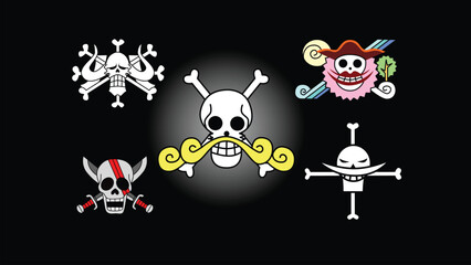 Pirate Symbol for wallpaper and background 3