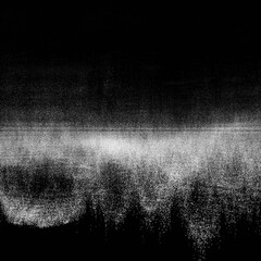 Abstract 3d Glitch Particles Texture on a Black Background