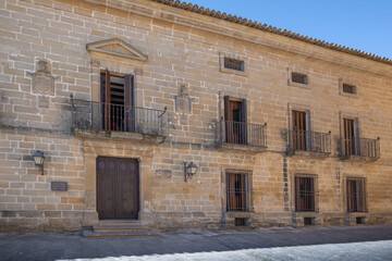 Fototapeta na wymiar Rubin de Ceballos Palace - Baeza, Jaen, Spain