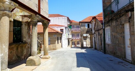 Fototapeta na wymiar Casco histórico de Pontevedra, Galicia