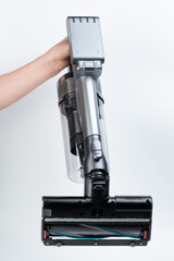 Bottom of wireless vacuum cleaner