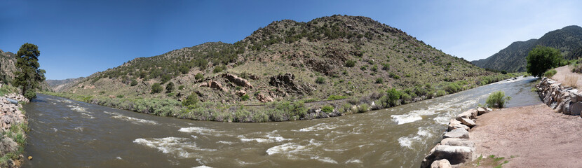 Arkansas River in western Colorado.