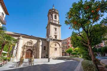 Fototapeta na wymiar San Ildefonso Basilica - Jaen, Spain
