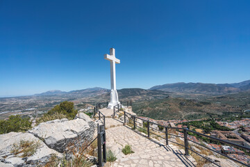 Cross of the Castle of Santa Catalina - Jaen, Spain