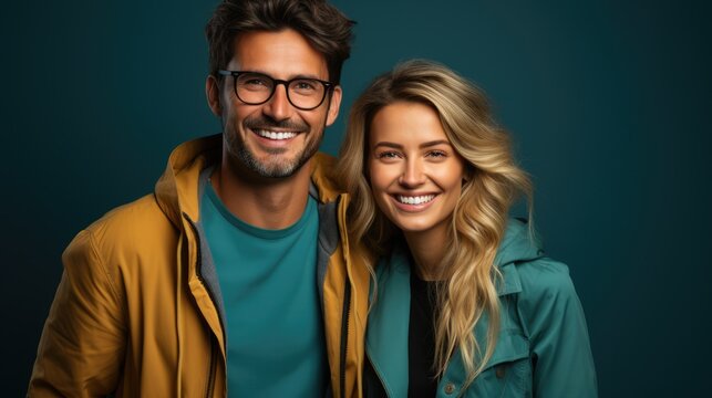 photo of young and happy people