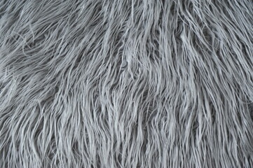 textura de pelo cinza 