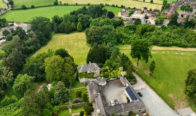 Foto op Canvas Aerial view Newforge House Magheralin Craigavon County Down Northern Ireland © peter