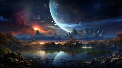 ファンタジー風景