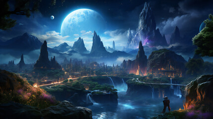 ファンタジー風景