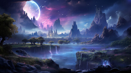 ファンタジー風景