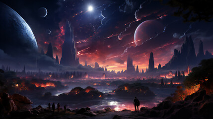 ファンタジー風景