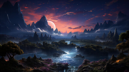 ファンタジー風景