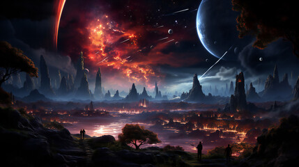ファンタジー風景