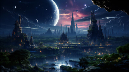 ファンタジー風景