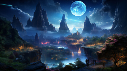 ファンタジー風景