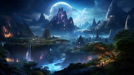 ファンタジー風景