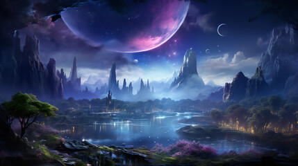 ファンタジー風景