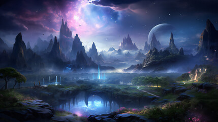 ファンタジー風景
