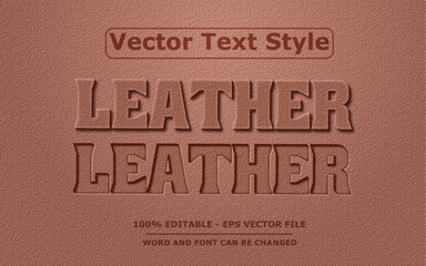 3D Text Effect Editable Vector