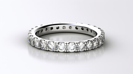 ring with diamonds HD 8K wallpaper Stock Photographic Image