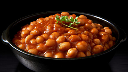 beans in a bowl HD 8K wallpaper Stock Photographic Image