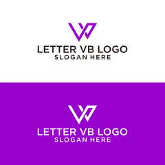 letter vb logo