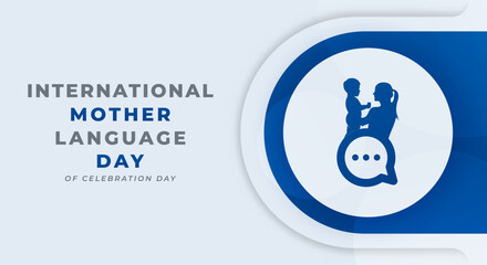 International Mother Language Day Celebration Vector Design Illustration for Background, Poster, Banner, Advertising, Greeting Card
