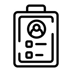 registration line icon