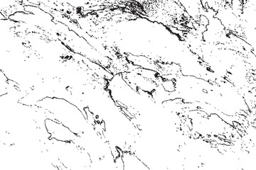 Grunge distressed texture isolated on white background. Stock vector illustration