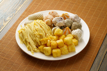 Old-fashioned Mala Tang, a characteristic local dish of Northeast China