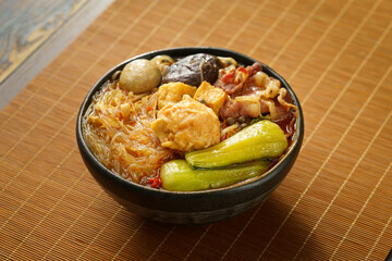 Old-fashioned Mala Tang, a characteristic local dish of Northeast China