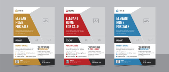Real Estate Flyer Design for Elegant Home Advertising