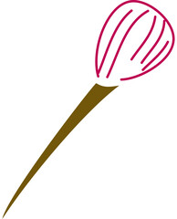 Floral Pattern Linear Element