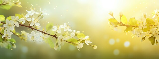 art abstract spring background or summer background with fresh g