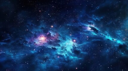 Fototapeta na wymiar Night Sky and Deep Space wallpaper