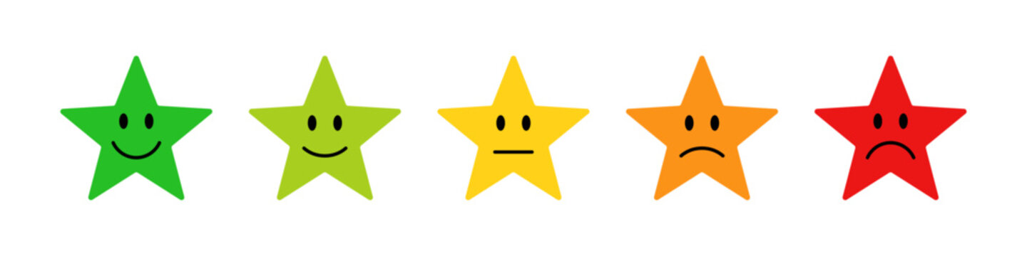 Smiley five star