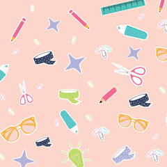 school theme vector illustration design, back to school